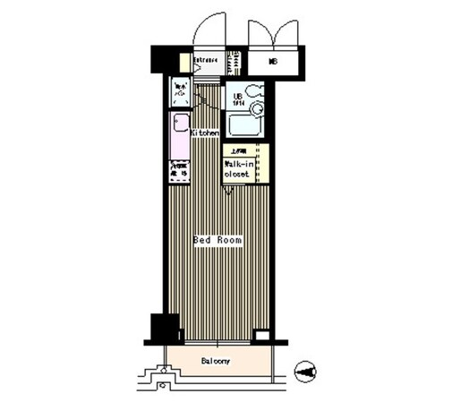 松本ビルの物件間取画像
